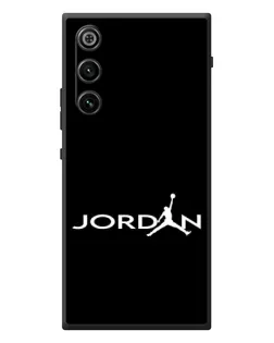 Чехол для ZTE Nubia RedMagic 10 Air с картинкой «Jordan White Logo»