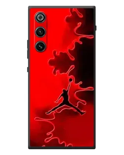 Чехол для ZTE Nubia RedMagic 10 Air с картинкой «Jordan Red Smoke»