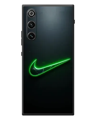 Чехол для ZTE Nubia RedMagic 10 Air с картинкой «Неоновый контур Nike» Чехол для ZTE Nubia RedMagic 10 Air с картинкой «Неоновый контур Nike»