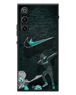 Чехол для ZTE Nubia RedMagic 10 Air с картинкой «Спортивный арт Nike»