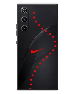 Чехол для ZTE Nubia RedMagic 10 Air с картинкой «Абстрактный дизайн Nike»