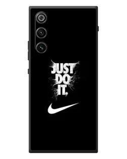 Чехол для ZTE Nubia RedMagic 10 Air с картинкой «Текстовый принт Nike»