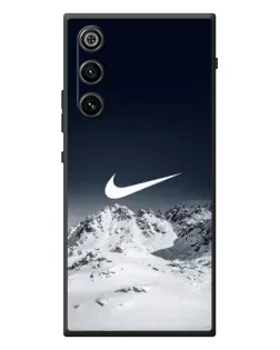 Чехол для ZTE Nubia RedMagic 10 Air с картинкой «Nike — зимние горы»