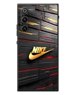 Чехол для ZTE Nubia RedMagic 10 Air с картинкой «Золотой Nike на металле»