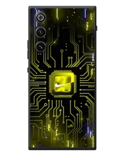 Чехол для ZTE Nubia RedMagic 10 Air с картинкой «Nike — золотая искра»