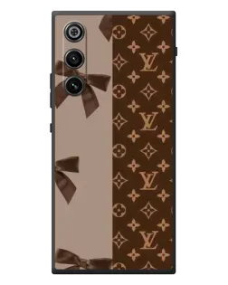 Чехол для ZTE Nubia RedMagic 10 Air с картинкой «Louis Vuitton — банты»