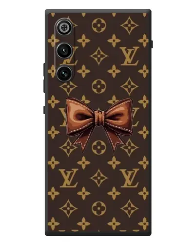 Чехол для ZTE Nubia RedMagic 10 Air с картинкой «LV с бантом» Чехол для ZTE Nubia RedMagic 10 Air с картинкой «LV с бантом»
