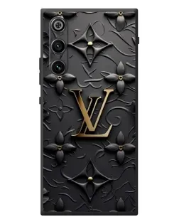 Чехол для ZTE Nubia RedMagic 10 Air с картинкой «Кожаная текстура LV»