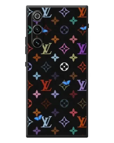 Чехол для ZTE Nubia RedMagic 10 Air с картинкой «Цветная монограмма LV» Чехол для ZTE Nubia RedMagic 10 Air с картинкой «Цветная монограмма LV»