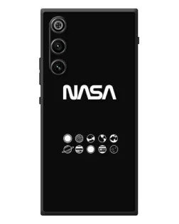 Чехол для ZTE Nubia RedMagic 10 Air с картинкой «NASA — технический принт»