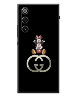 Чехол для ZTE Nubia RedMagic 10 Air с картинкой «Минни Маус на лого»