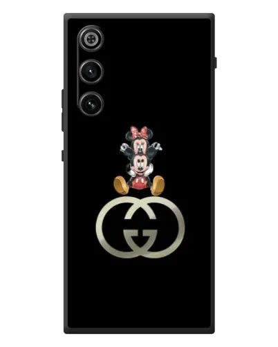 Чехол для ZTE Nubia RedMagic 10 Air с картинкой «Минни Маус на лого» Чехол для ZTE Nubia RedMagic 10 Air с картинкой «Минни Маус на лого»