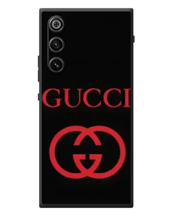 Чехол для ZTE Nubia RedMagic 10 Air с картинкой «Gucci — красный логотип»
