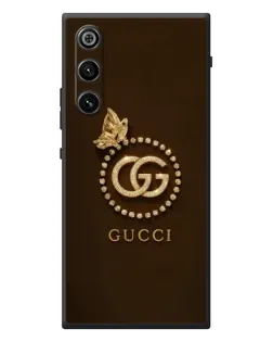 Чехол для ZTE Nubia RedMagic 10 Air с картинкой «Gucci — золотая бабочка»