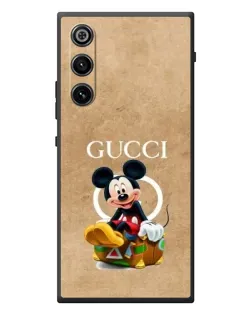 Чехол для ZTE Nubia RedMagic 10 Air с картинкой «Микки Маус Gucci — крафт»