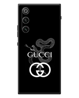 Чехол для ZTE Nubia RedMagic 10 Air с картинкой «Gucci — серебряная змея»