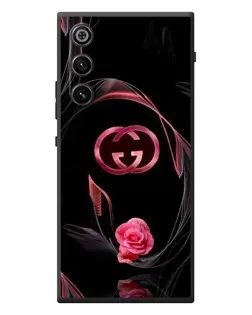 Чехол для ZTE Nubia RedMagic 10 Air с картинкой «Gucci — неоновая роза»