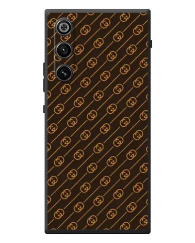 Чехол для ZTE Nubia RedMagic 10 Air с картинкой «Gucci — золотые диагонали» Чехол для ZTE Nubia RedMagic 10 Air с картинкой «Gucci — золотые диагонали»