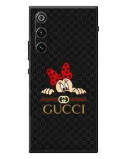 Чехол для ZTE Nubia RedMagic 10 Air с картинкой «Минни Маус Gucci — черный»
