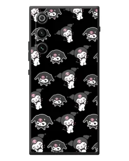 Чехол для ZTE Nubia RedMagic 10 Air с картинкой «Черный паттерн Kuromi»