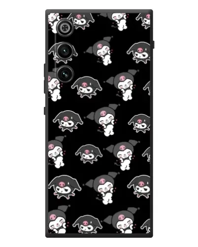 Чехол для ZTE Nubia RedMagic 10 Air с картинкой «Черный паттерн Kuromi» Чехол для ZTE Nubia RedMagic 10 Air с картинкой «Черный паттерн Kuromi»