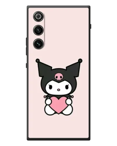 Чехол для ZTE Nubia RedMagic 10 Air с картинкой «Kuromi и сердце» Чехол для ZTE Nubia RedMagic 10 Air с картинкой «Kuromi и сердце»
