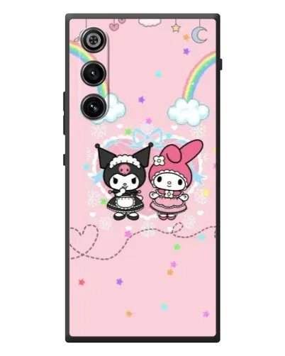 Чехол для ZTE Nubia RedMagic 10 Air с картинкой «My Melody и Kuromi» Чехол для ZTE Nubia RedMagic 10 Air с картинкой «My Melody и Kuromi»
