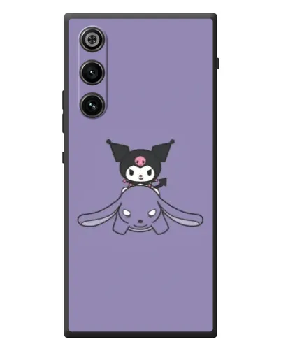 Чехол для ZTE Nubia RedMagic 10 Air с картинкой «Kuromi на лиловом фоне» Чехол для ZTE Nubia RedMagic 10 Air с картинкой «Kuromi на лиловом фоне»