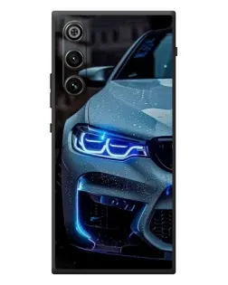 Чехол для ZTE Nubia RedMagic 10 Air с картинкой «Взгляд BMW с синими фарами»