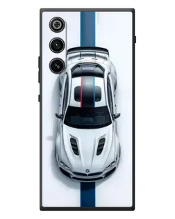 Чехол для ZTE Nubia RedMagic 10 Air с картинкой «Вид сверху — BMW M»