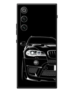 Чехол для ZTE Nubia RedMagic 10 Air с картинкой «Темный силуэт BMW»