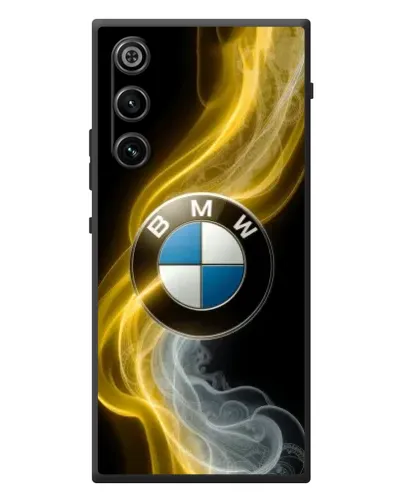 Чехол для ZTE Nubia RedMagic 10 Air с картинкой «Золотистый дым BMW»