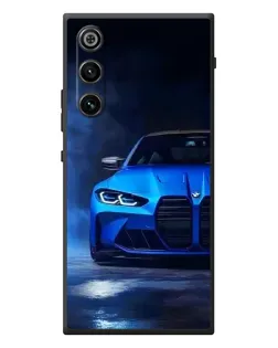 Чехол для ZTE Nubia RedMagic 10 Air с картинкой «Голубая BMW M4»