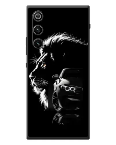Чехол для ZTE Nubia RedMagic 10 Air с картинкой «BMW и лев»