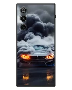 Чехол для ZTE Nubia RedMagic 10 Air с картинкой «BMW в дыму»