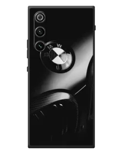 Чехол для ZTE Nubia RedMagic 10 Air с картинкой «Эмблема BMW — макро»
