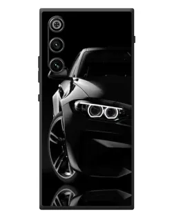 Чохол для ZTE Nubia RedMagic 10 Air з картинкою «Чорна BMW — профіль» Чохол для ZTE Nubia RedMagic 10 Air з картинкою «Чорна BMW — профіль»