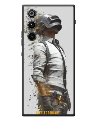 Чехол для ZTE Nubia RedMagic 10 Air с картинкой «PUBG — боец в пыли»