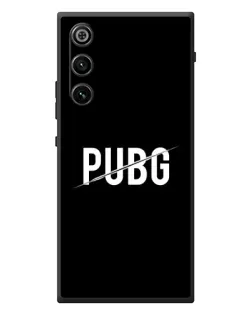 Чехол для ZTE Nubia RedMagic 10 Air с картинкой «PUBG — белый логотип»