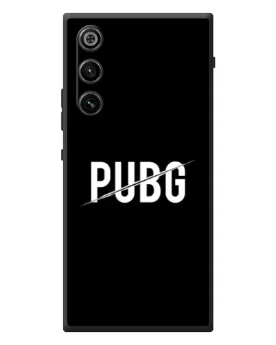 Чехол для ZTE Nubia RedMagic 10 Air с картинкой «PUBG — белый логотип»