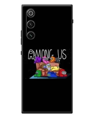 Чехол для ZTE Nubia RedMagic 10 Air с картинкой «Логотип Among Us» Чехол для ZTE Nubia RedMagic 10 Air с картинкой «Логотип Among Us»