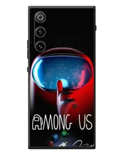 Чохол для ZTE Nubia RedMagic 10 Air з картинкою «Червоний імпостер — макро»