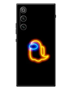 Чохол для ZTE Nubia RedMagic 10 Air з картинкою «Among Us неонове сяйво»