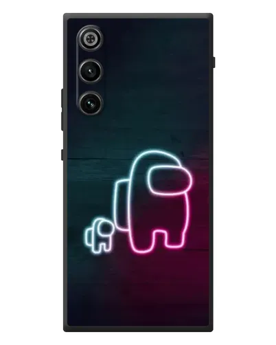 Чехол для ZTE Nubia RedMagic 10 Air с картинкой «Among Us неон-арт» Чехол для ZTE Nubia RedMagic 10 Air с картинкой «Among Us неон-арт»