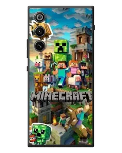 Чохол для ZTE Nubia RedMagic 10 Air з картинкою «Замок Minecraft»