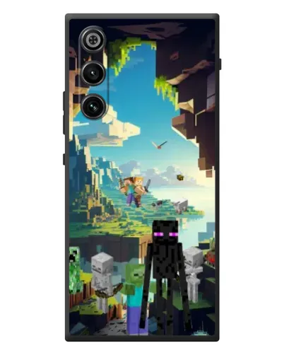 Чехол для ZTE Nubia RedMagic 10 Air с картинкой «Эндермен в лесу»