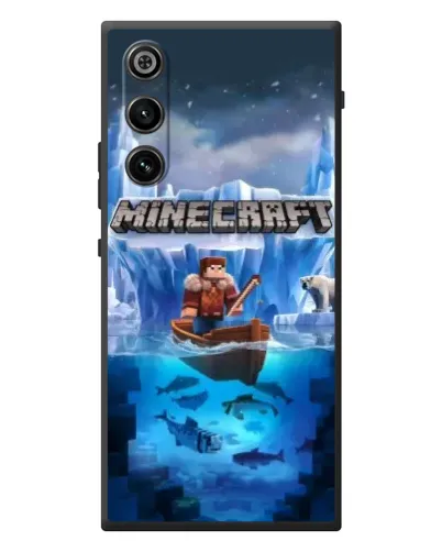 Чехол для ZTE Nubia RedMagic 10 Air с картинкой «Minecraft ледяной мир»
