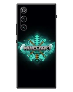 Чехол для ZTE Nubia RedMagic 10 Air с картинкой «Minecraft Diamond лого»