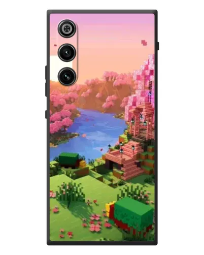 Чехол для ZTE Nubia RedMagic 10 Air с картинкой «Розовое дерево Minecraft»