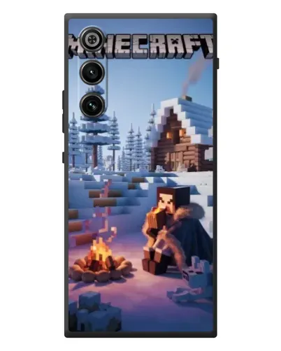 Чехол для ZTE Nubia RedMagic 10 Air с картинкой «Зимний Minecraft»